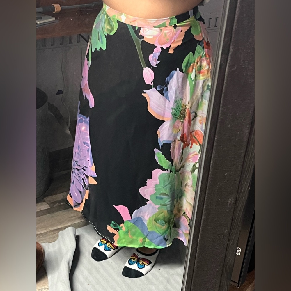 Floral skirt